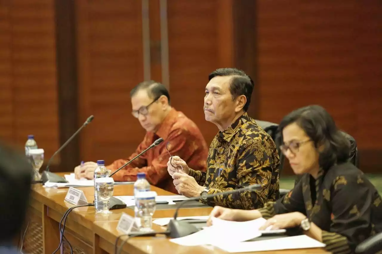 Menko Luhut Pimpin Rapat Koordinasi Panitia Nasional Annual Meeting 2018 Di Gedung Kemenkeu Menko Luhut Pimpin Rapat Koordinasi Panitia Nasional Annual Meeting 2018 Di Gedung Kemenkeu