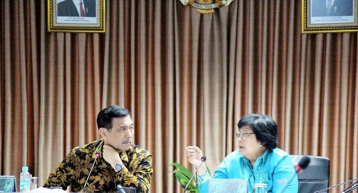 Menko Luhut Bahas Permasalahan Sampah Di Bali Pada Rapat Tentang Sampah Dan Studi Bali Terkait IMF Menko Luhut Bahas Permasalahan Sampah Di Bali Pada Rapat Tentang Sampah Dan Studi Bali Terkait IMF