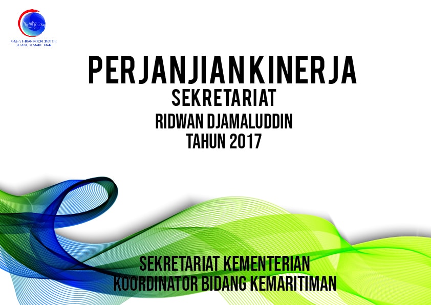 Perjanjian Kinerja Sekretariat Ridwan Djamaluddin Tahun 2017