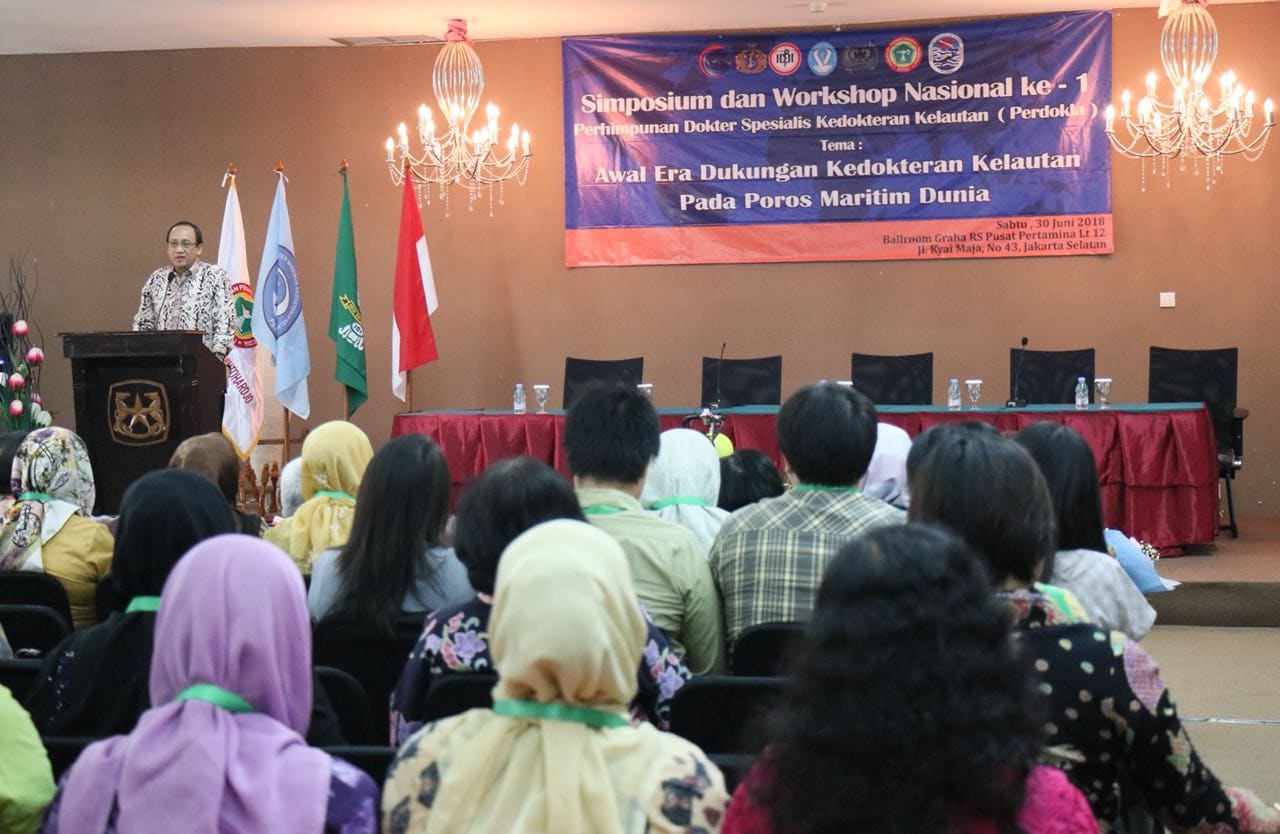 Sesmenko Maritim Hadiri Acara Simposium dan Workshop Nasional Bersama Perhimpunan Dokter Spesialis Kelautan