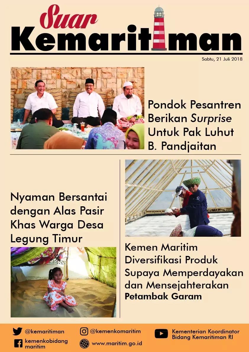 Suar Kemaritiman Edisi 21 Juli 2018 Suar Kemaritiman Edisi 21 Juli 2018