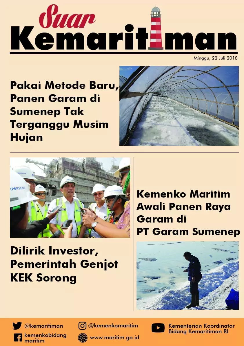 Suar Kemaritiman Edisi 22 Juli 2018 Suar Kemaritiman Edisi 22 Juli 2018