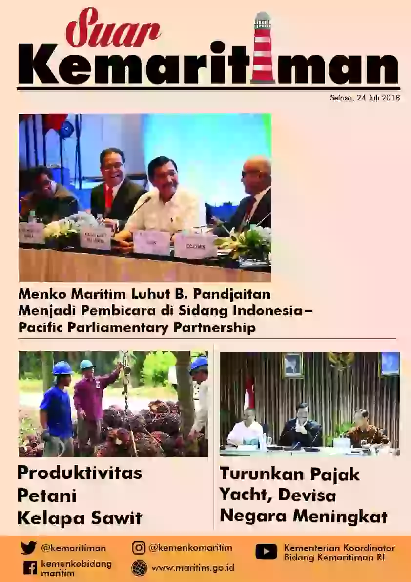Suar Kemaritiman Edisi 24 Juli 2018 Suar Kemaritiman Edisi 24 Juli 2018