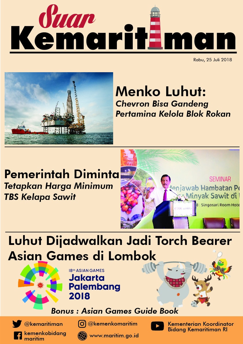 Suar Kemaritiman Edisi 25 Juli 2018 Suar Kemaritiman Edisi 25 Juli 2018
