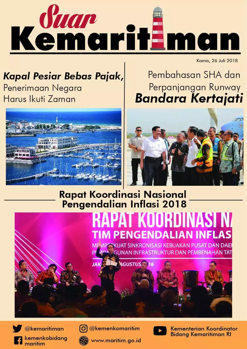 Suar Kemaritiman Edisi 26 Juli 2018 Suar Kemaritiman Edisi 26 Juli 2018