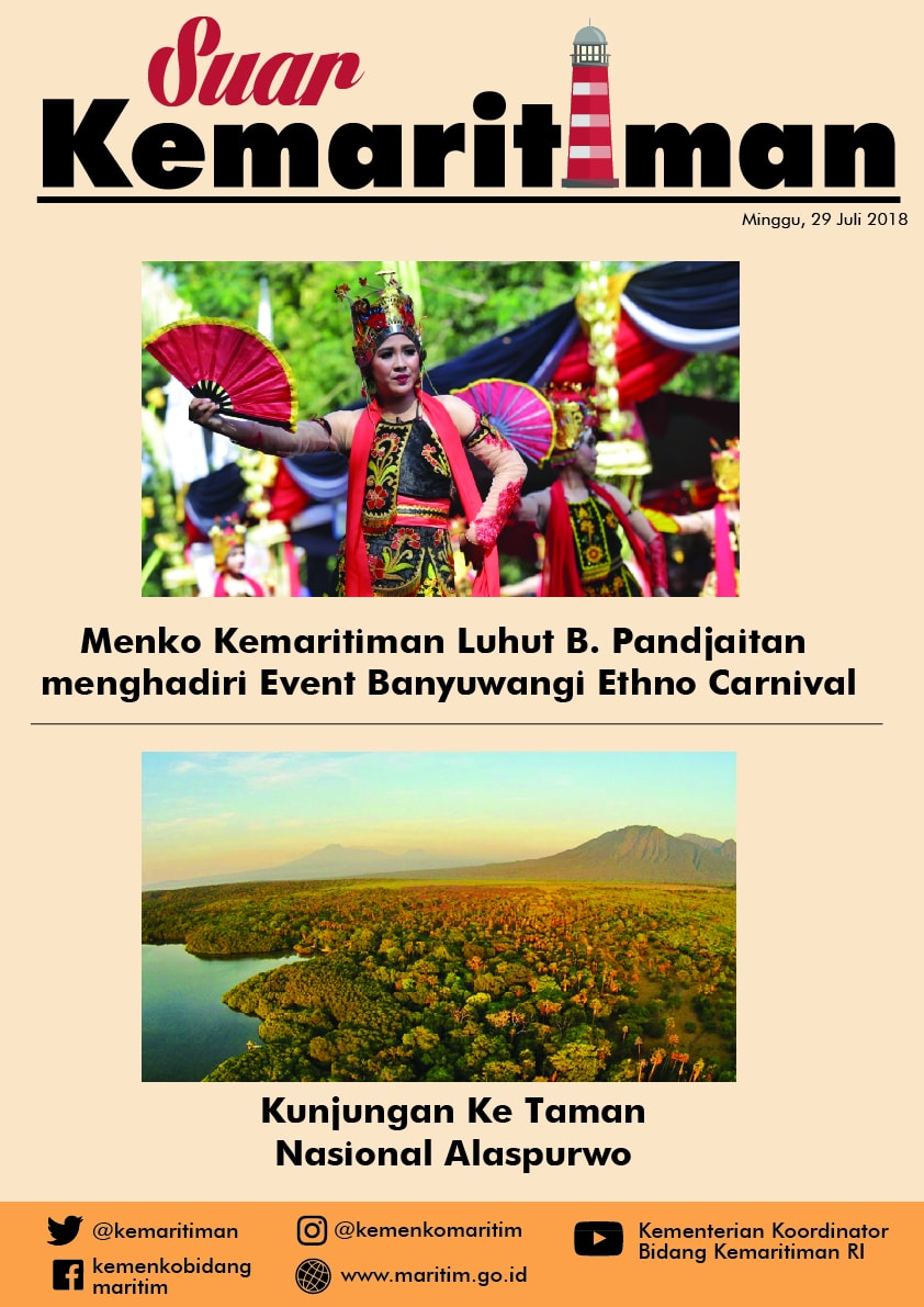 Suar Kemaritiman Edisi Minggu 29 Juli 2018 Suar Kemaritiman Edisi Minggu 29 Juli 2018