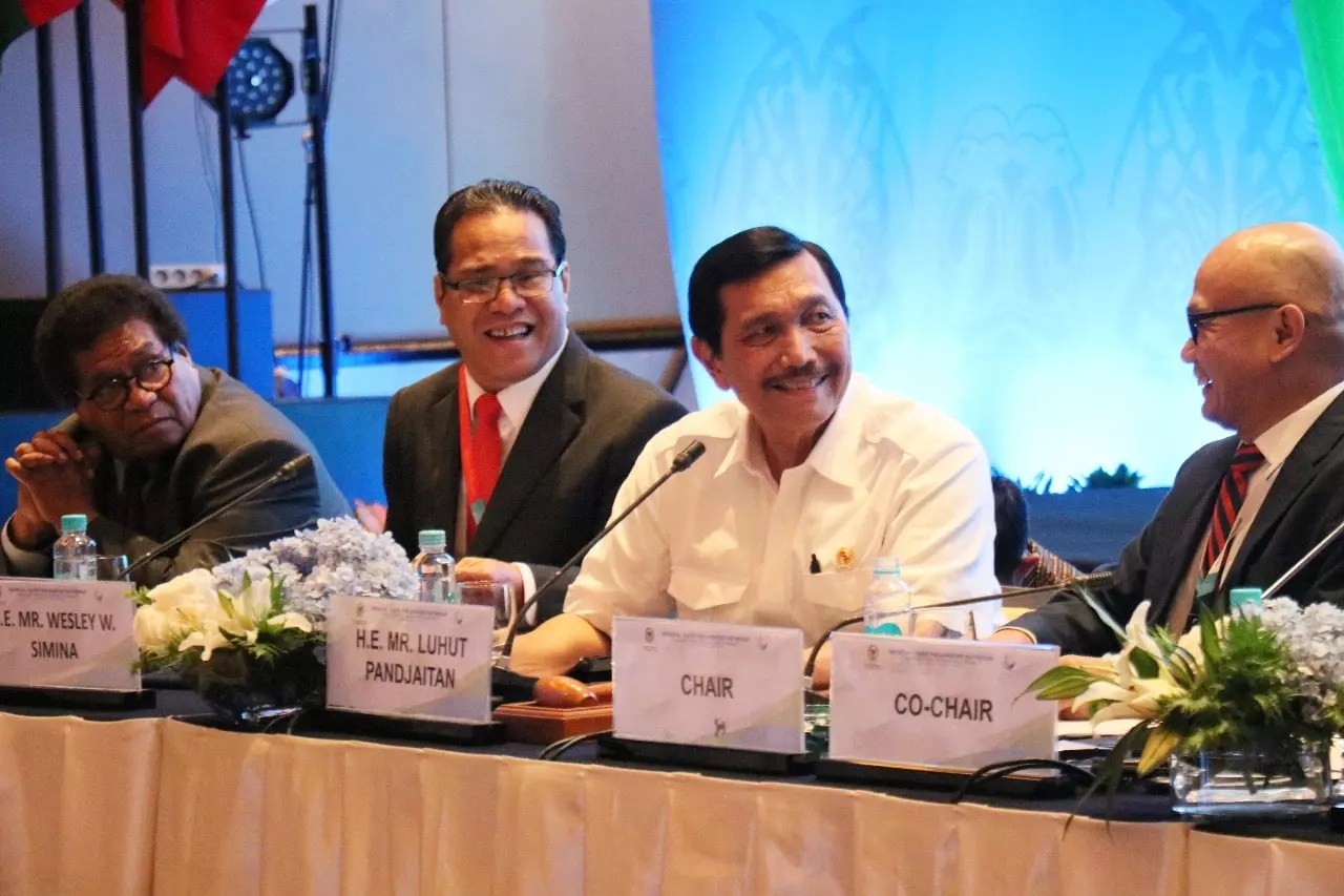 Menko Luhut Menjadi Pembicara di Sidang Indonesia-Pacific Parliamentary Partnership Menko Luhut Menjadi Pembicara di Sidang Indonesia-Pacific Parliamentary Partnership