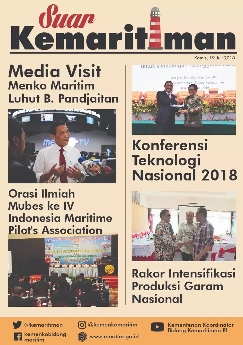 Suar Kemaritiman Edisi 19 Juli 2018 Suar Kemaritiman Edisi 19 Juli 2018