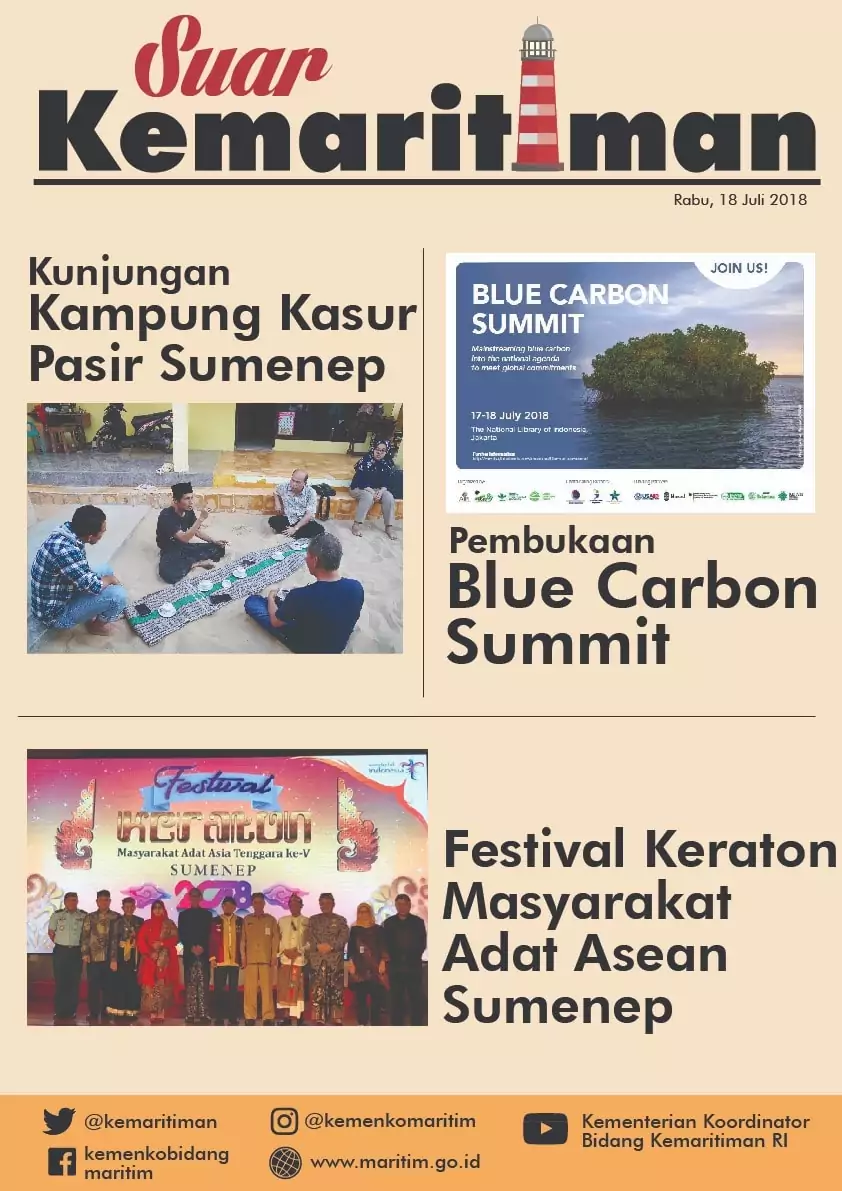 Suar Kemaritiman Edisi 18 Juli 2018 Suar Kemaritiman Edisi 18 Juli 2018