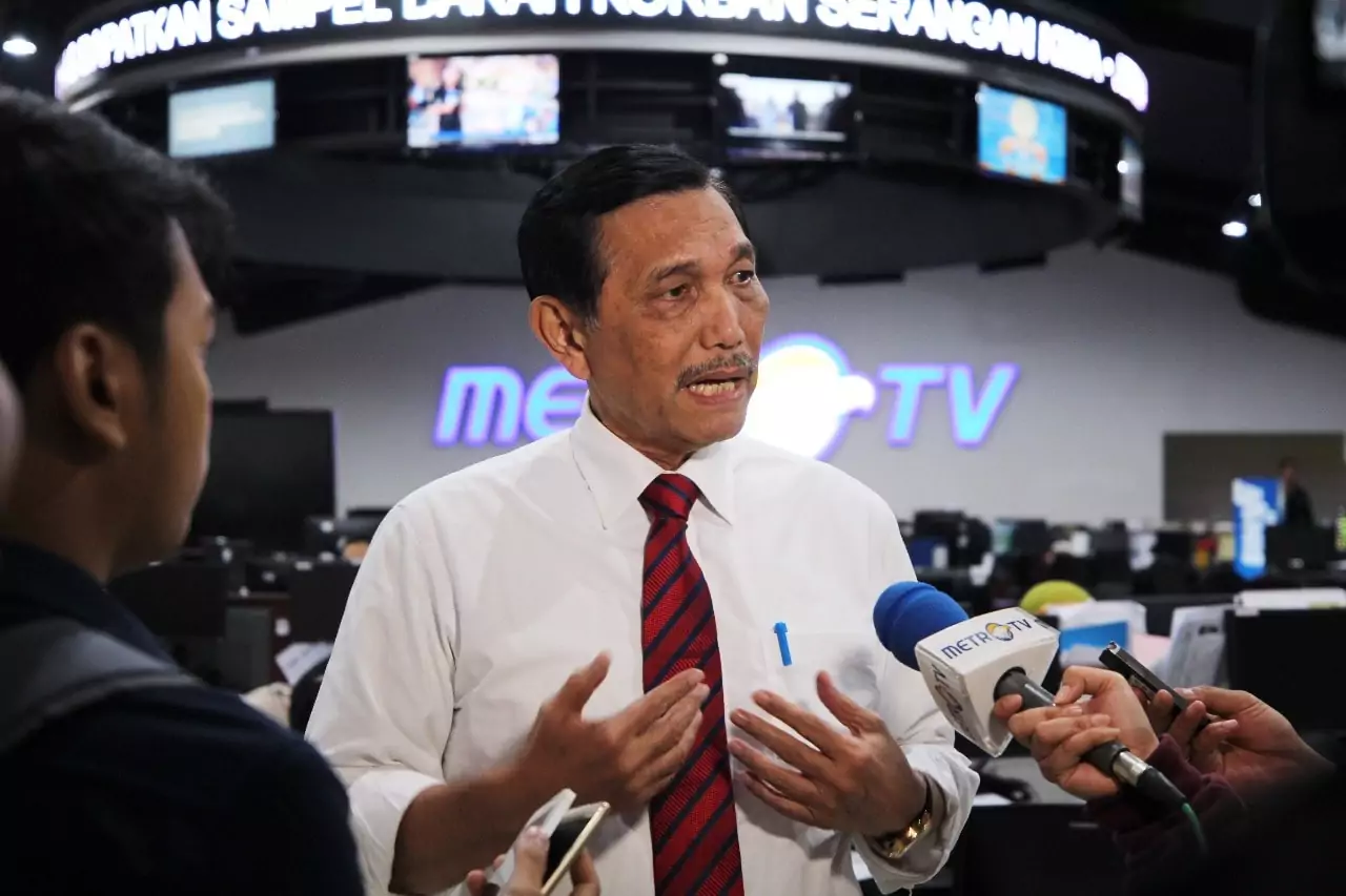 Media Visit Menko Kemaritiman Luhut B. Pandjaitan di Metro Tv Media Visit Menko Kemaritiman Luhut B. Pandjaitan di Metro Tv