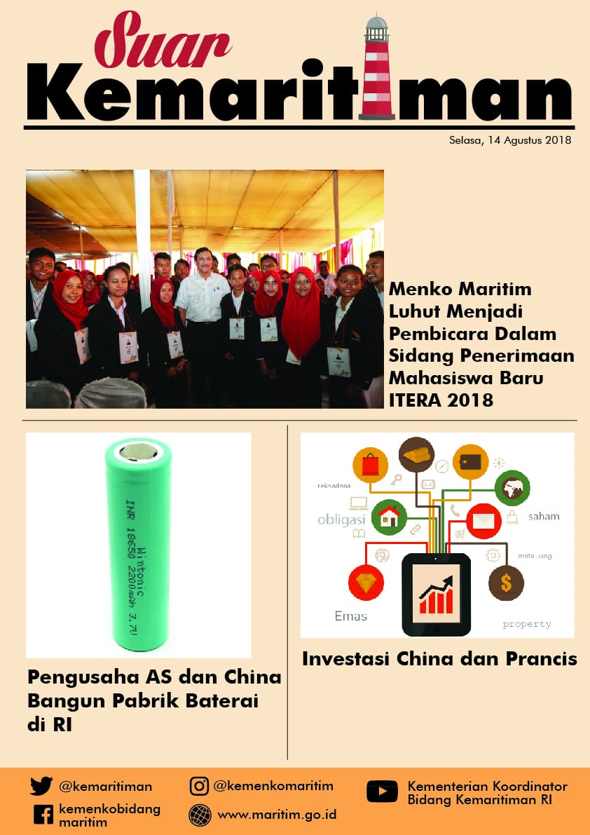 Suar Kemaritiman Edisi 14 Agustus 2018 Suar Kemaritiman Edisi 14 Agustus 2018