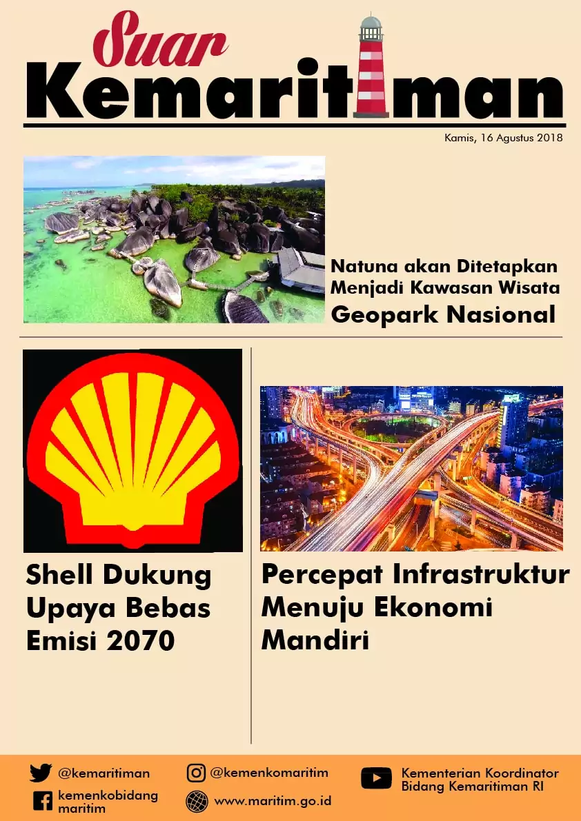 Suar Kemaritiman Edisi 16 Agustus 2018 Suar Kemaritiman Edisi 16 Agustus 2018