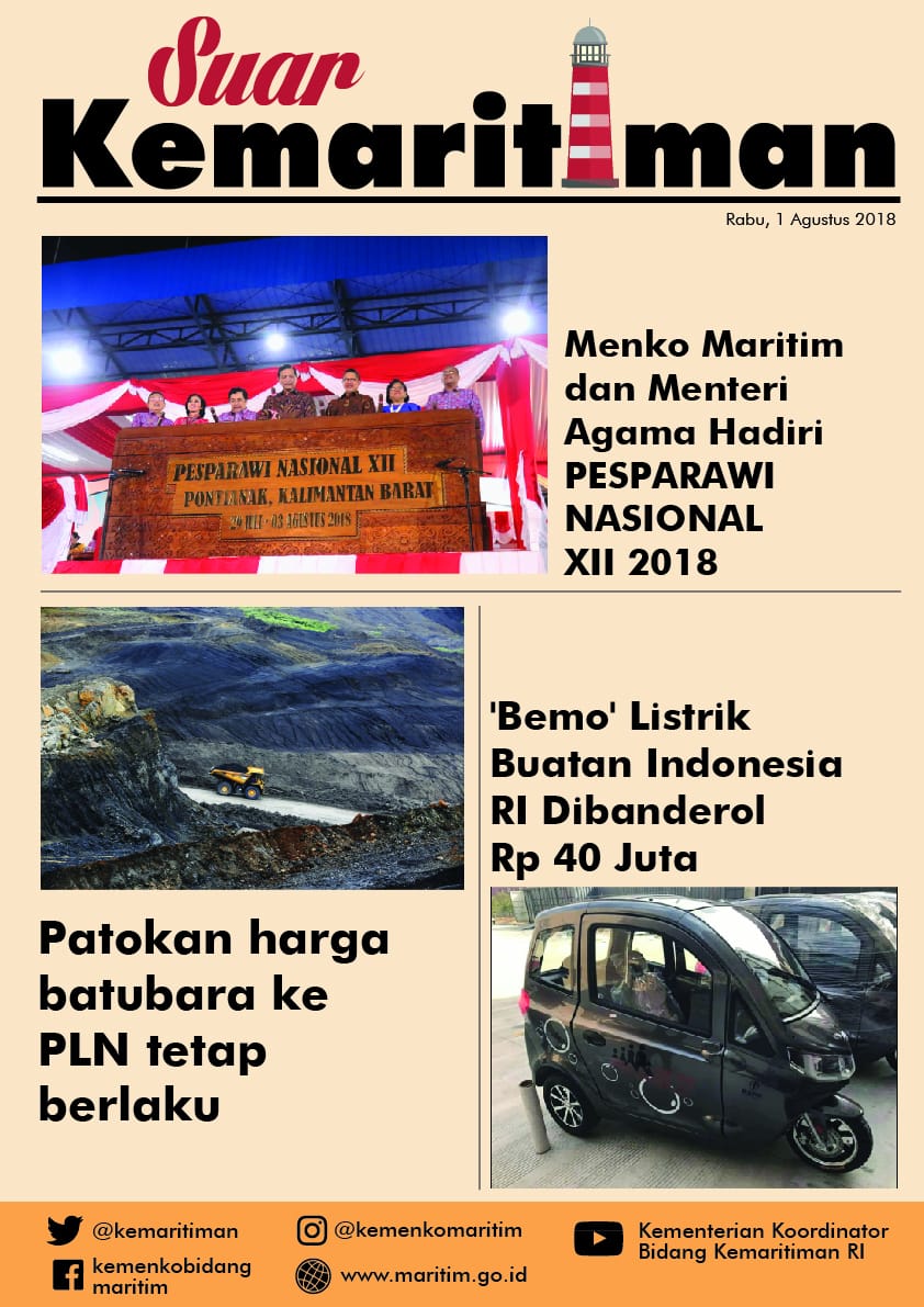 Suar Kemaritiman Edisi 1 Agustus 2018 Suar Kemaritiman Edisi 1 Agustus 2018
