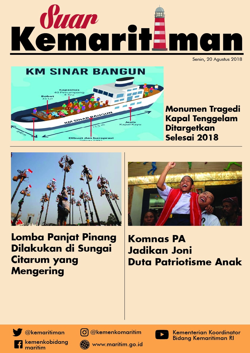 Suar Kemaritiman Edisi 20 Agustus 2018 Suar Kemaritiman Edisi 20 Agustus 2018