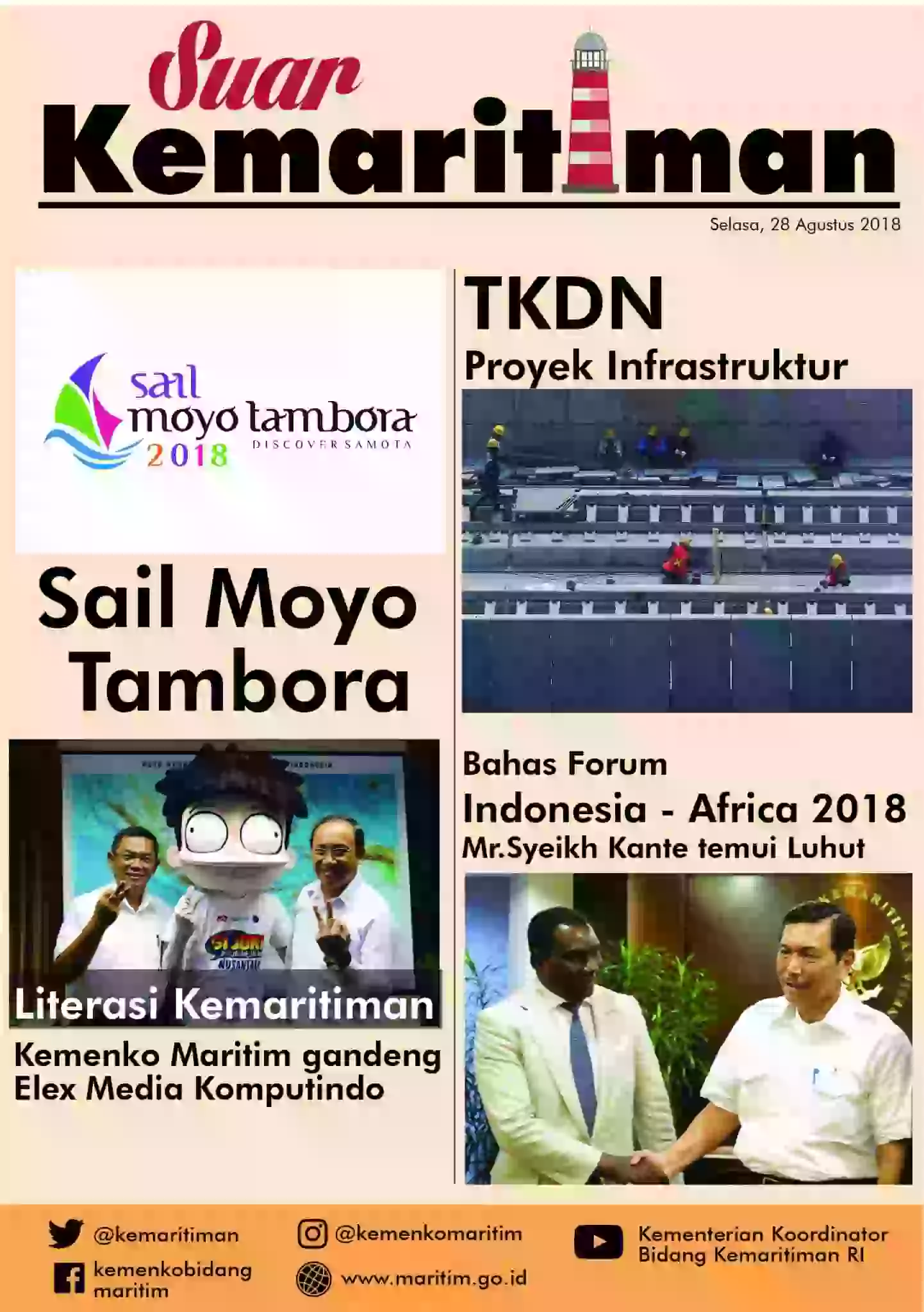 Suar Kemaritiman Edisi 28 Agustus 2018 Suar Kemaritiman Edisi 28 Agustus 2018