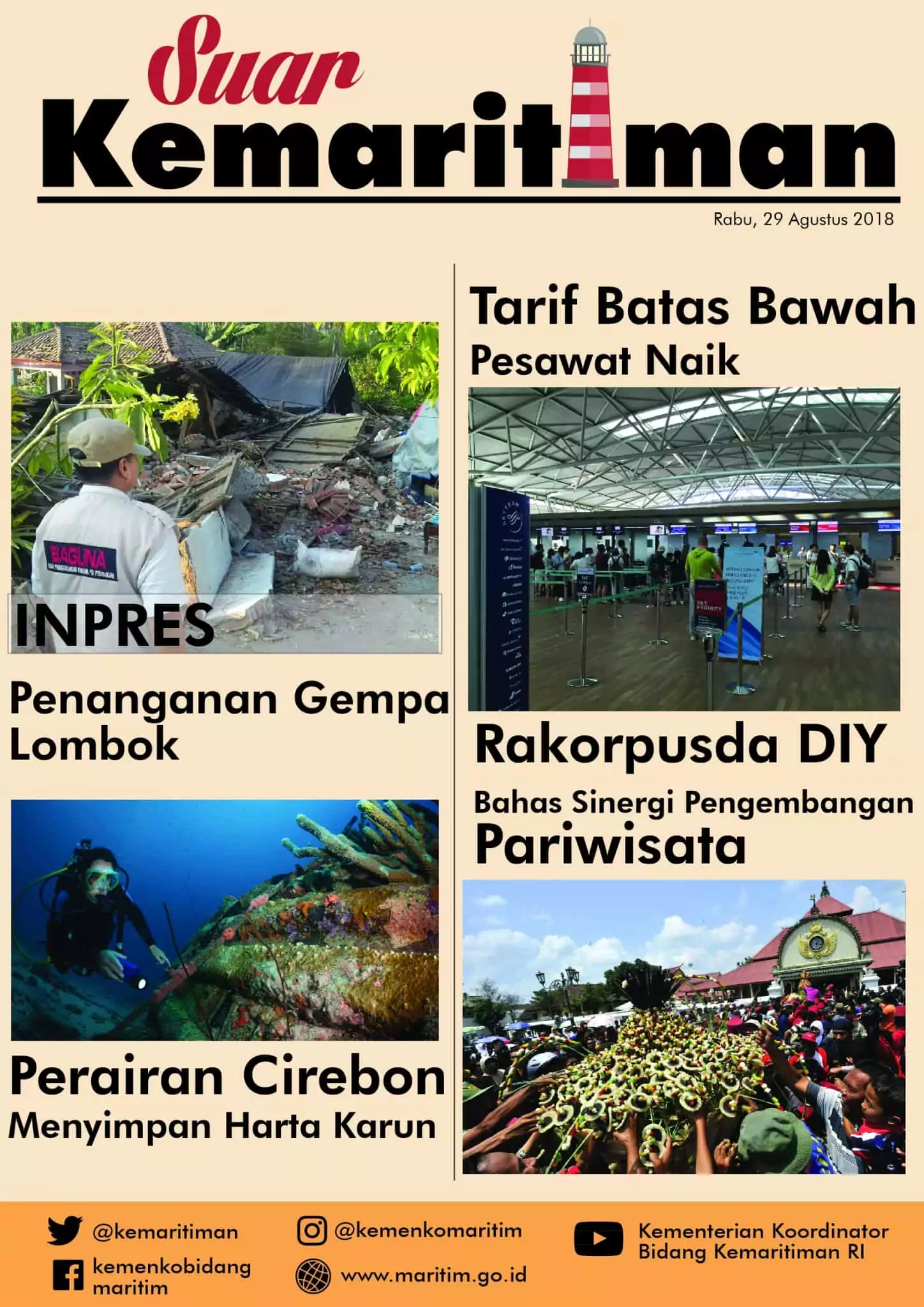 Suar Kemaritiman Edisi 29 Agustus 2018 Suar Kemaritiman Edisi 29 Agustus 2018