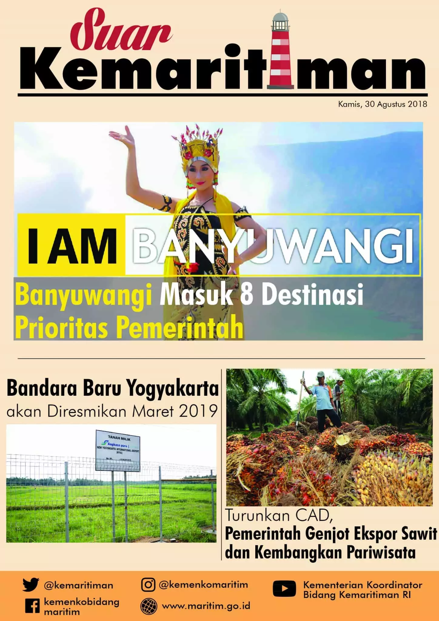 Suar Kemaritiman Edisi 30 Agustus 2018 Suar Kemaritiman Edisi 30 Agustus 2018