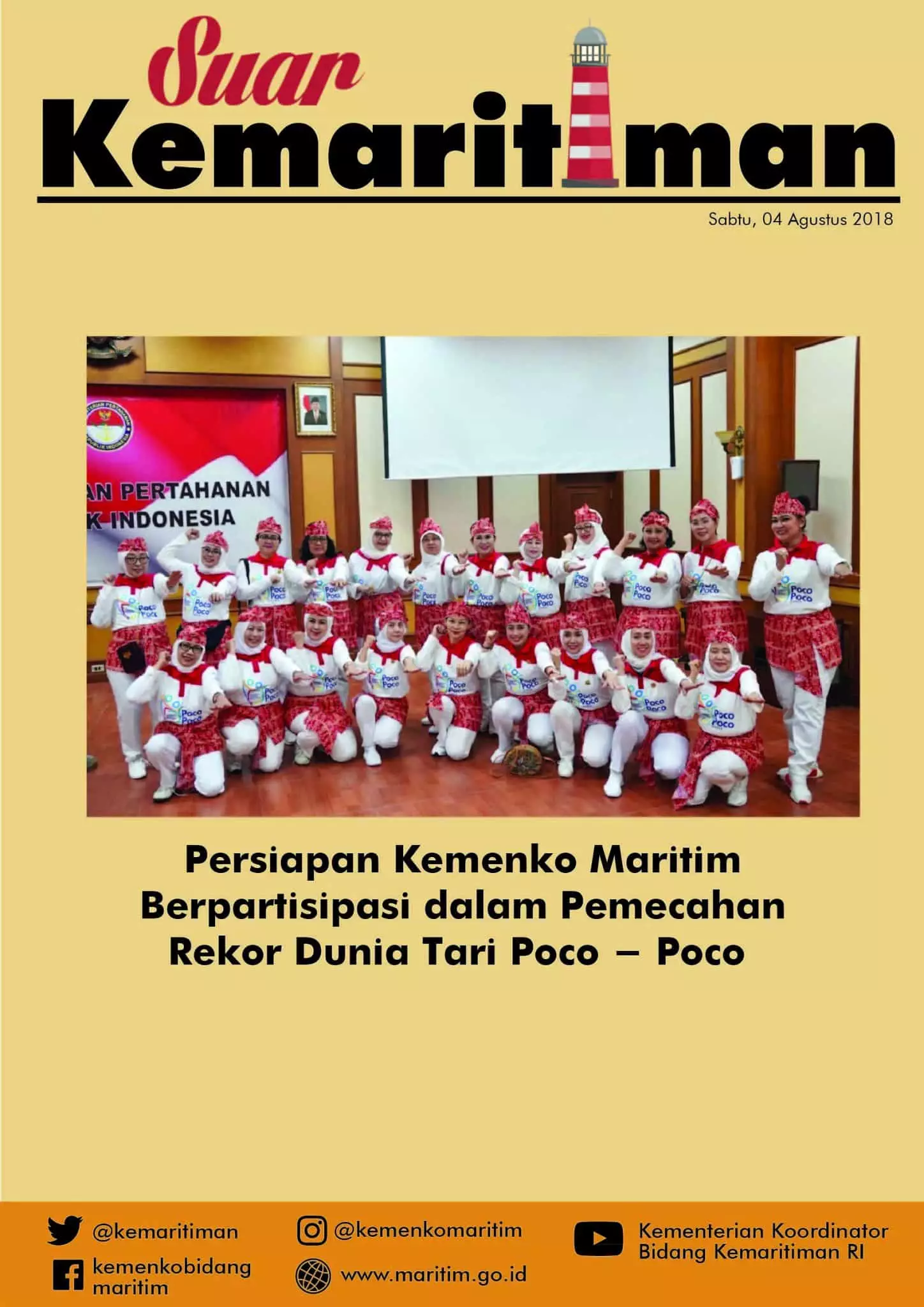 Suar Kemaritiman Edisi 4 Agustus 2018 Suar Kemaritiman Edisi 4 Agustus 2018