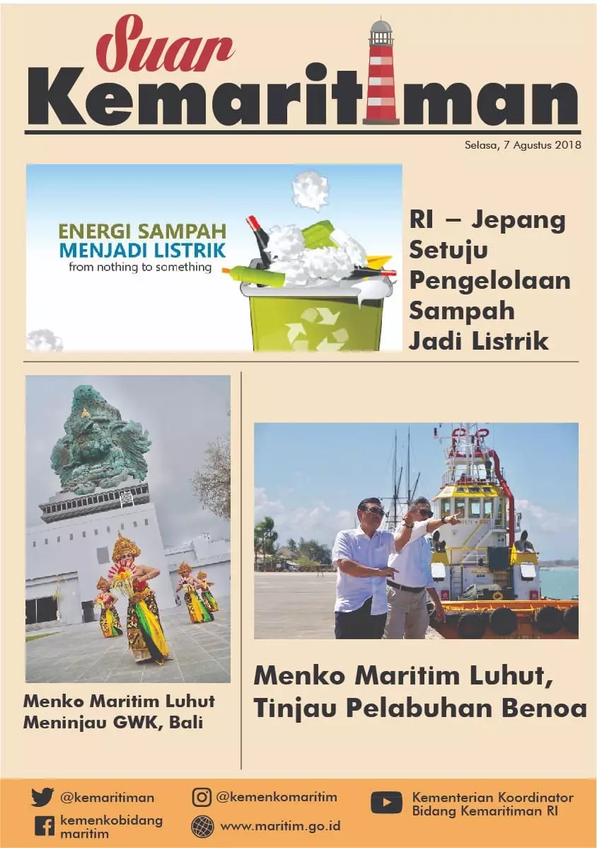 Suar Kemaritiman Edisi 7 Agustus 2018 Suar Kemaritiman Edisi 7 Agustus 2018