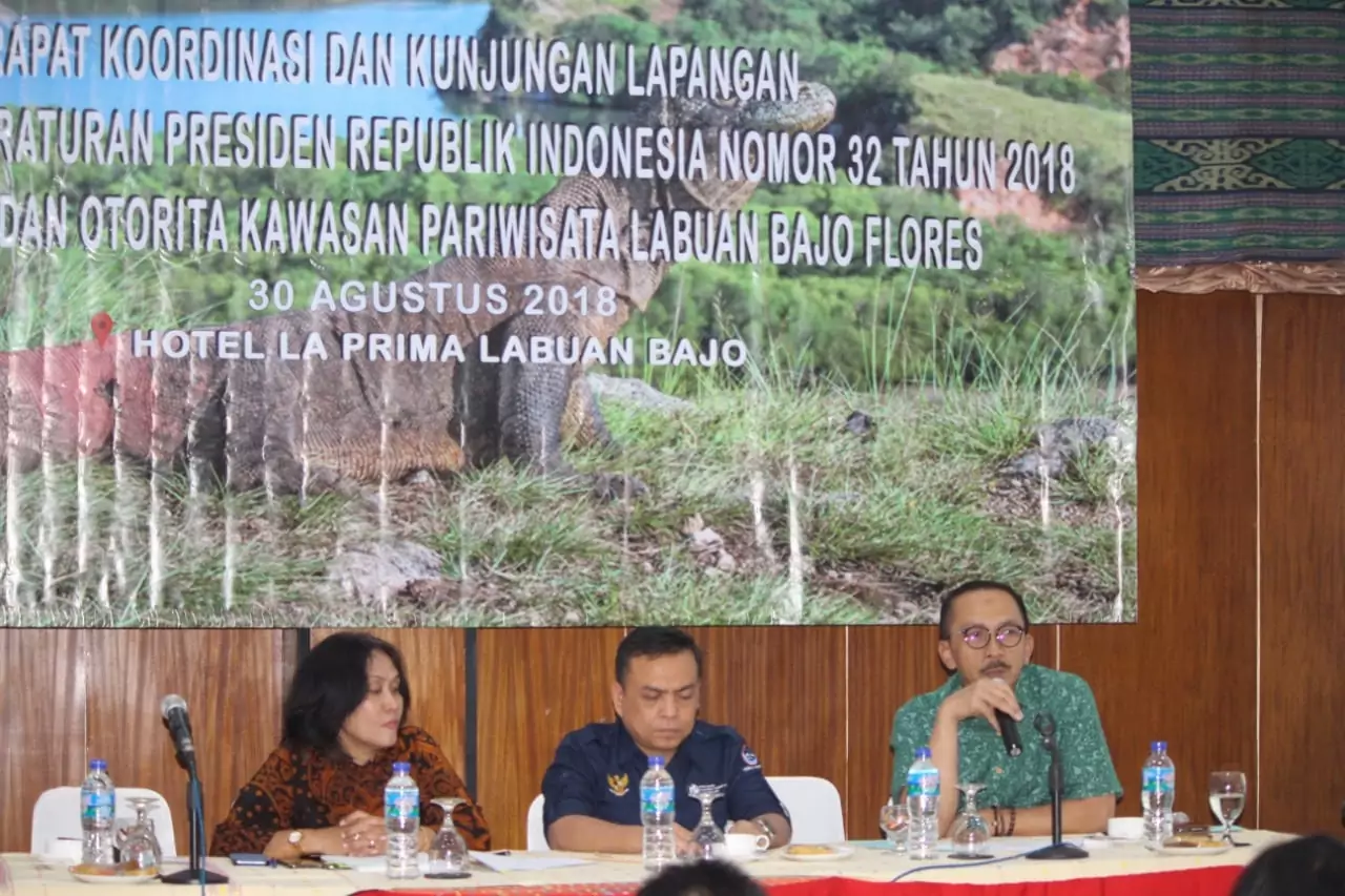 Kemenko Maritim Inisiasi Percepatan Tindak lanjut Perpres No 32 Tahun 2018 Tentang BOP Labuan Bajo Kemenko Maritim Inisiasi Percepatan Tindak lanjut Perpres No 32 Tahun 2018 Tentang BOP Labuan Bajo
