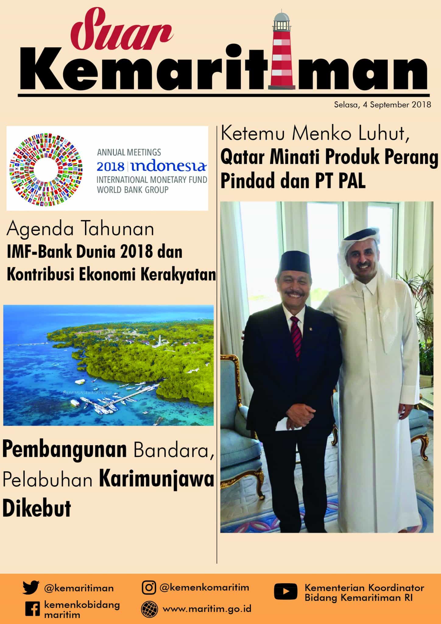 Suar Kemaritiman Edisi 4 September 2018 Suar Kemaritiman Edisi 4 September 2018