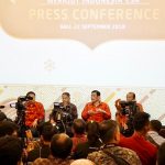 Konferensi Pers Peresmian Patung Garuda Wisn Kencana (GWK) di Taman Budaya GWK Bali