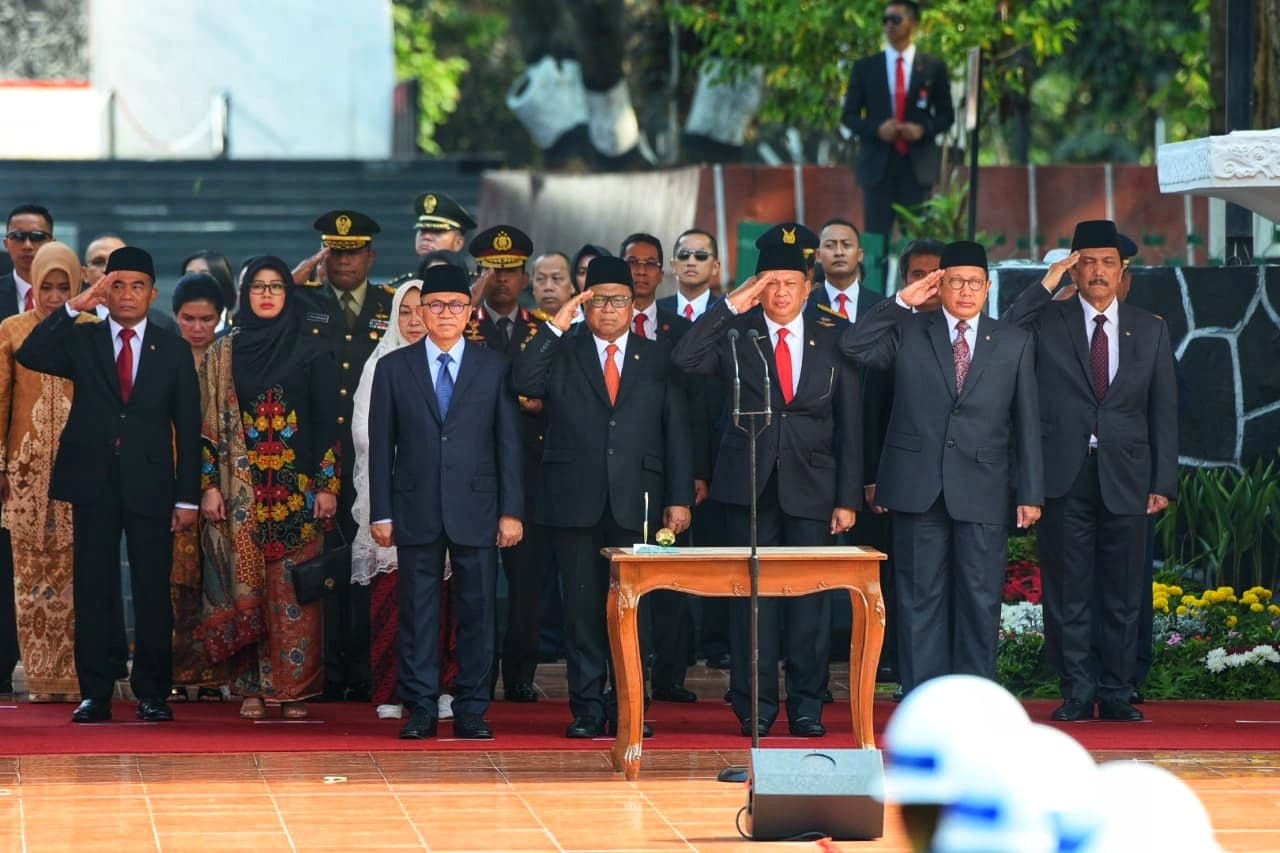 Menko Luhut Hadir Dalam Upacara Hari Kesaktian Pancasila