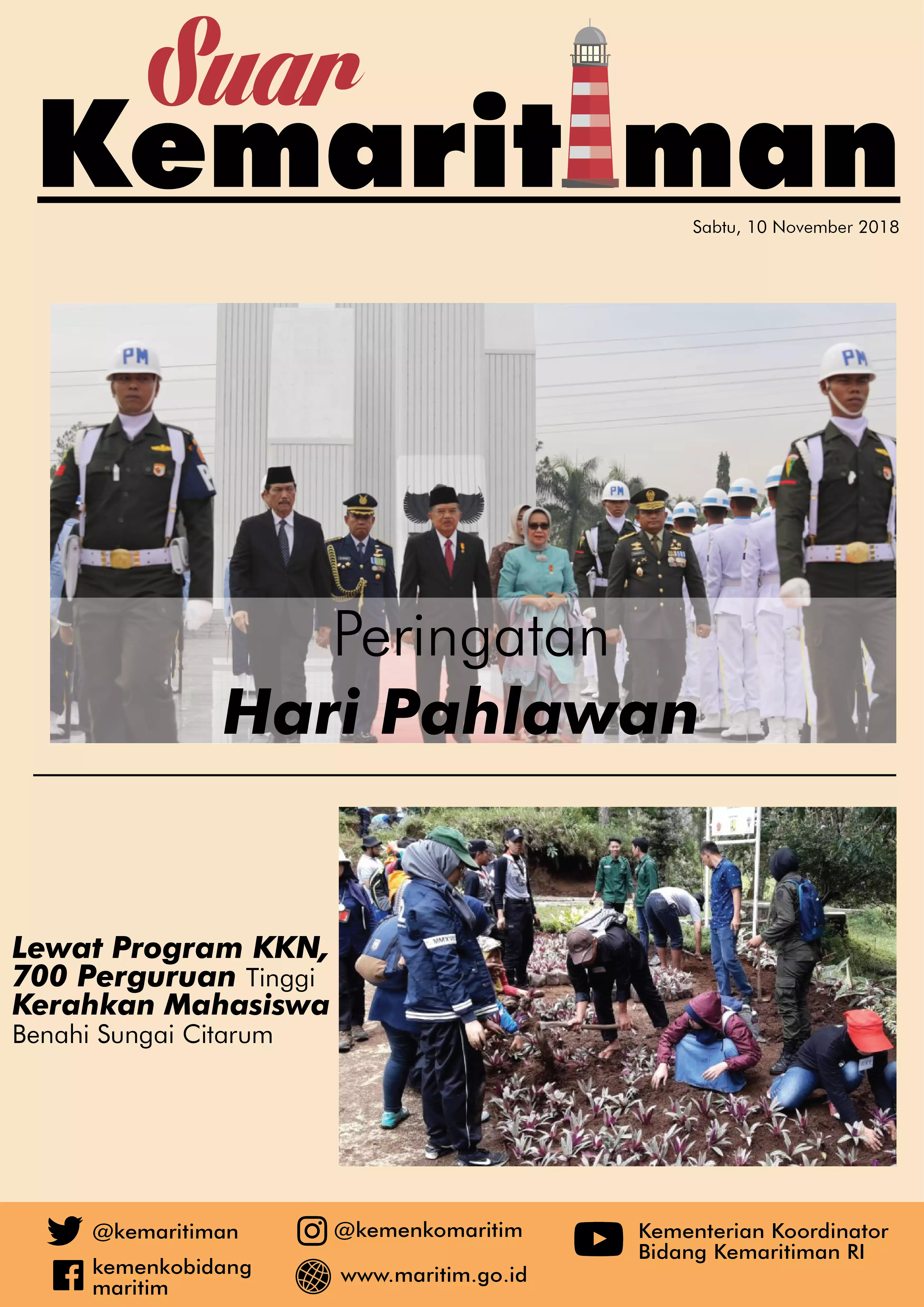 Suar Kemaritiman 10 November 2018 Suar Kemaritiman 10 November 2018