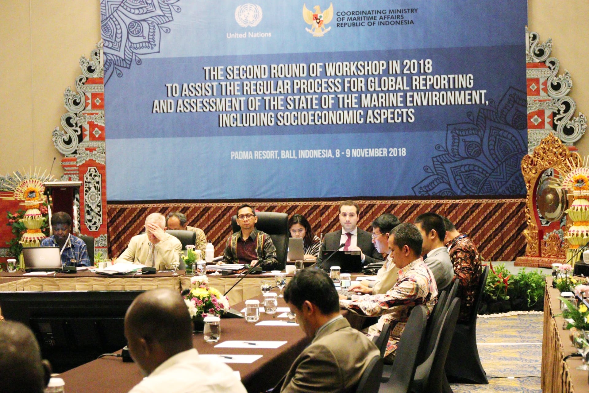 INDONESIA AND UNITED NATIONS HOSTED THE SECOND ROUND OF WORKSHOP IN 2018 TO ASSIST THE REGULAR PROCESS FOR GLOBAL REPORTING AND ASSESSMENT OF THE STATE OF THE MARINE ENVIRONMENT, INCLUDING SOCIOECONOMIC ASPECTS INDONESIA AND UNITED NATIONS HOSTED THE SECOND ROUND OF WORKSHOP IN 2018 TO ASSIST THE REGULAR PROCESS FOR GLOBAL REPORTING AND ASSESSMENT OF THE STATE OF THE MARINE ENVIRONMENT, INCLUDING SOCIOECONOMIC ASPECTS