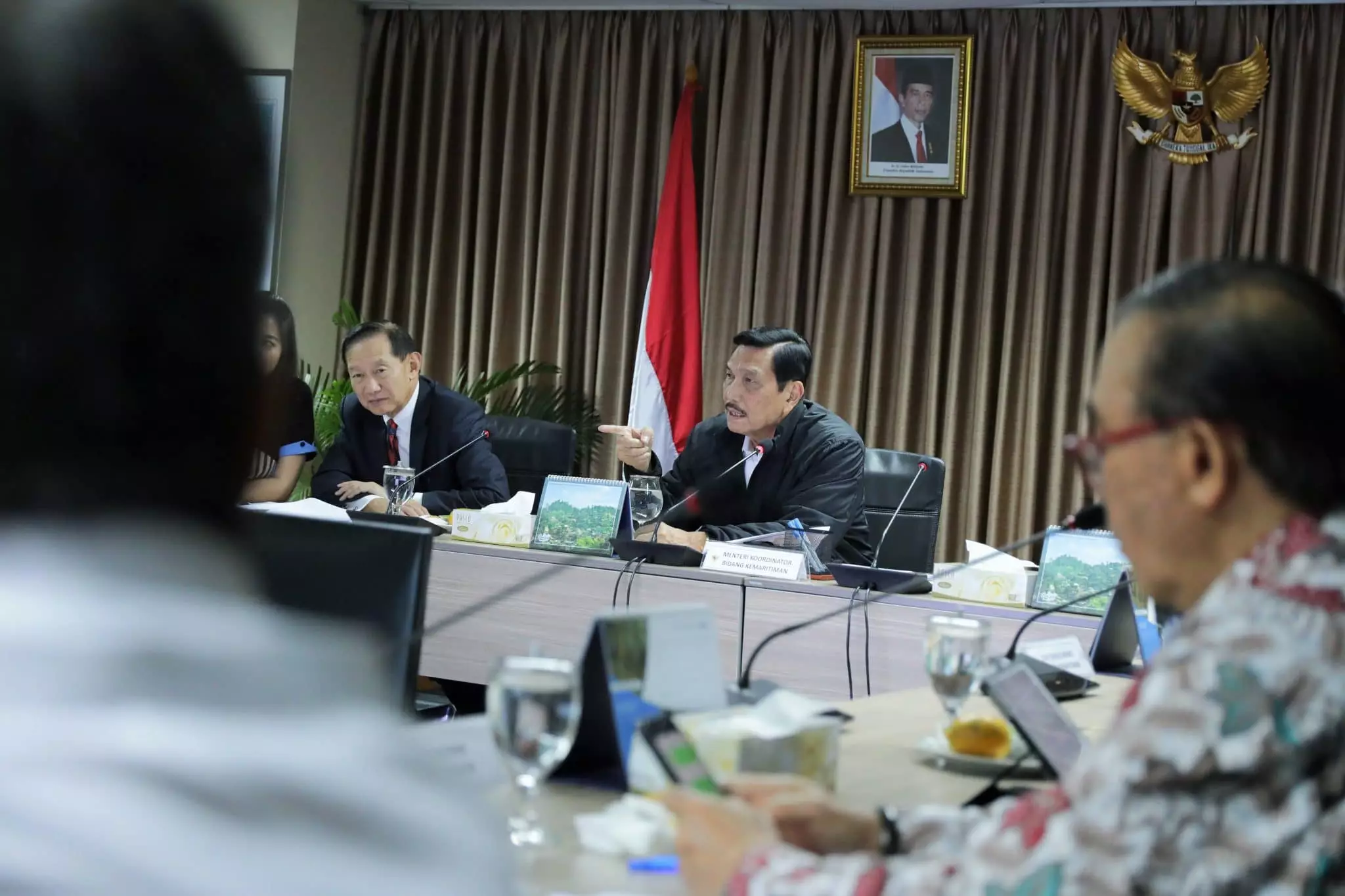 Menko Luhut Rakor Pembangunan Kawasan Industri Weda Bay Menko Luhut Rakor Pembangunan Kawasan Industri Weda Bay