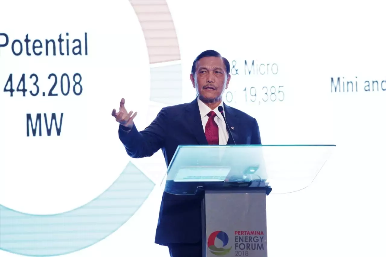 Menko Luhut : Demi Ketahanan dan Keamanan Energi, Indonesia Harus Kembangkan Sumber Energi Terbarukan Menko Luhut : Demi Ketahanan dan Keamanan Energi, Indonesia Harus Kembangkan Sumber Energi Terbarukan