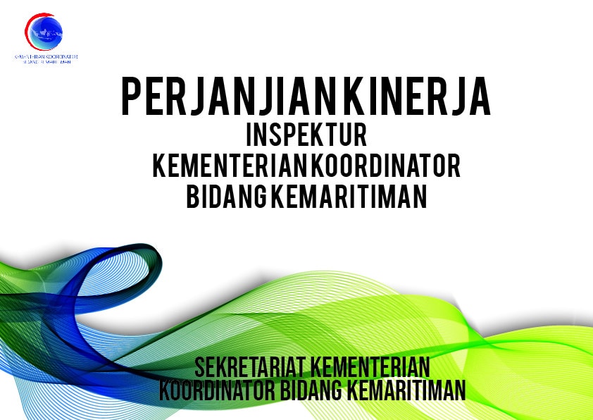 PERJANJIAN KINERJA  INSPEKTUR KEMENTERIAN KOORDINATOR BIDANG KEMARITIMAN