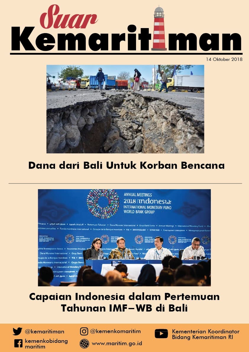 Suar Kemaritiman Edisi 14 Oktober 2018 Suar Kemaritiman Edisi 14 Oktober 2018