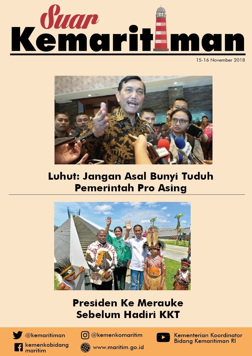 Suar Kemaritiman Edisi 15 - 16 November 2018 Suar Kemaritiman Edisi 15 - 16 November 2018