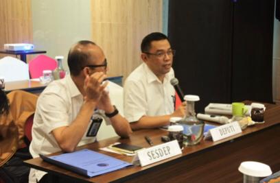 Jelang Pergantian Tahun, Deputi Bidang Koordinasi SDA dan Jasa Kemenko Maritim Adakan Evaluasi Kinerja