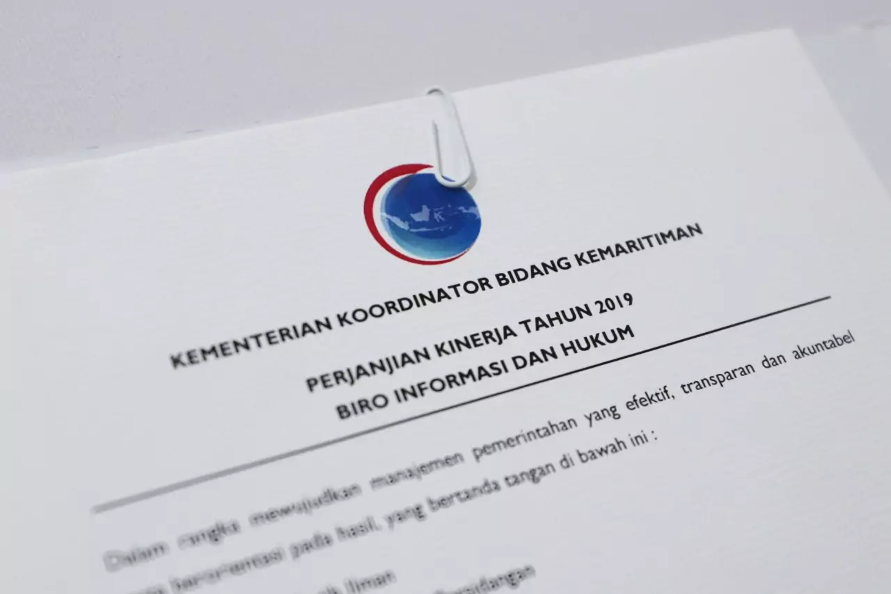 IImplementasi RB pada Area Penguatan Akuntabilitas: Penandatangan PK 2019 Pejabat Eselon 3 dan 4 di lingkup Kemenko Bidang Kemaritiman IImplementasi RB pada Area Penguatan Akuntabilitas: Penandatangan PK 2019 Pejabat Eselon 3 dan 4 di lingkup Kemenko Bidang Kemaritiman