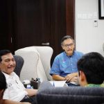 Menko Luhut Meeting dengan CEO Grab Anthony Tan