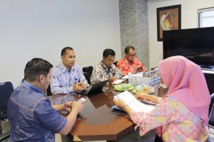 Kunjungan Kerja Bagian Hukum dan Organisasi dalam rangka Implementasi Penilaian Mandiri Reformasi Birokrasi di Kantor Sekretariat daerah Kota Makassar, Sulawesi Selatan