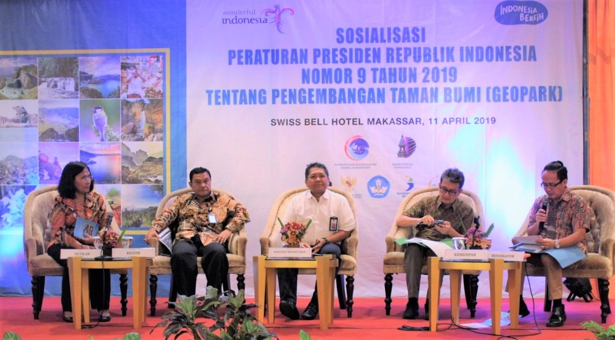 Kemenko Kemaritiman Bersinergi Dengan K/L dalam Peningkatan Perekonomian Masyarakat melalui Geopark Kemenko Kemaritiman Bersinergi Dengan K/L dalam Peningkatan Perekonomian Masyarakat melalui Geopark