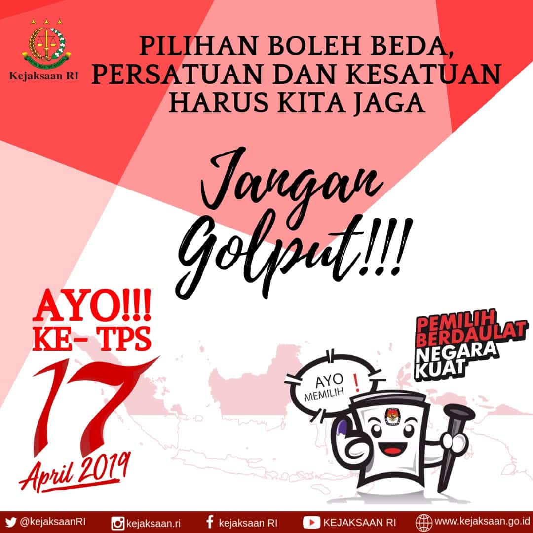 KEJAKSAAN RI SIAP SUKSESKAN PEMILU SERENTAK 2019 KEJAKSAAN RI SIAP SUKSESKAN PEMILU SERENTAK 2019