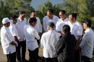 Menteri Koordinator Bidang Kemaritiman Mendampingi Kunjungan Kerja Presiden Republik Indonesia Ke Geosite Sipinsur