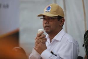 Deputi Agung Tinjau Tambak Garam Di Bungko Lor, Cirebon
