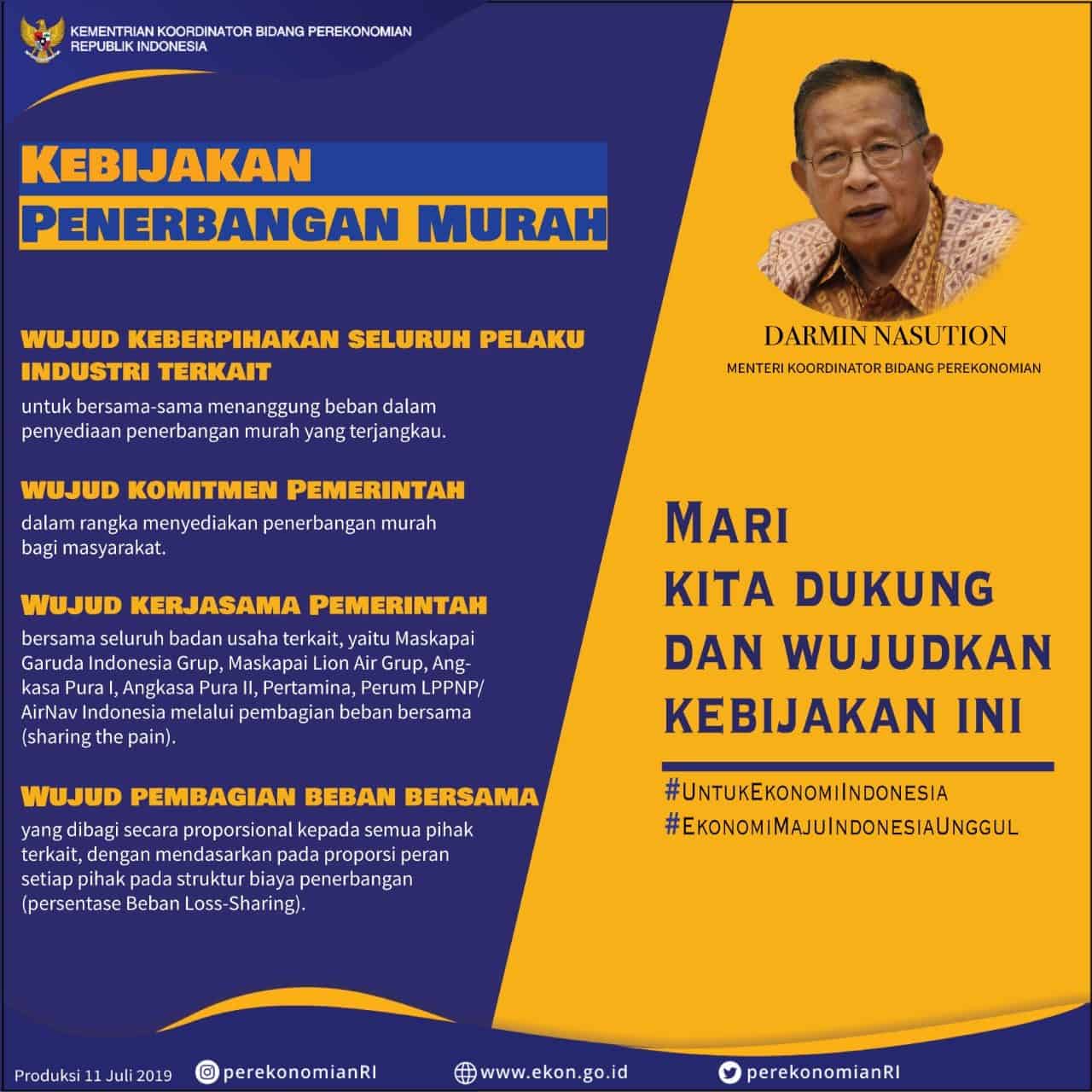 Poin-poin Kebijakan Penurunan Tarif Angkutan Udara Poin-poin Kebijakan Penurunan Tarif Angkutan Udara