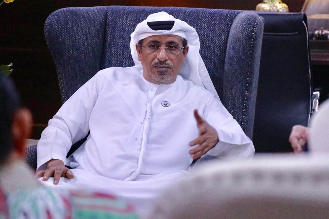 Menko Luhut Menerima Dubes Uni Emirat Arab di Kantor Maritim Menko Luhut Menerima Dubes Uni Emirat Arab di Kantor Maritim