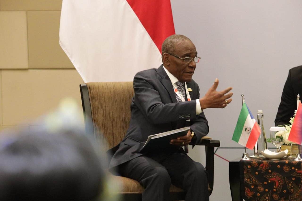 Menteri Koordinator Bidang Kemaritiman Bilateral Meeting dengan Negara Equatorial Guinea