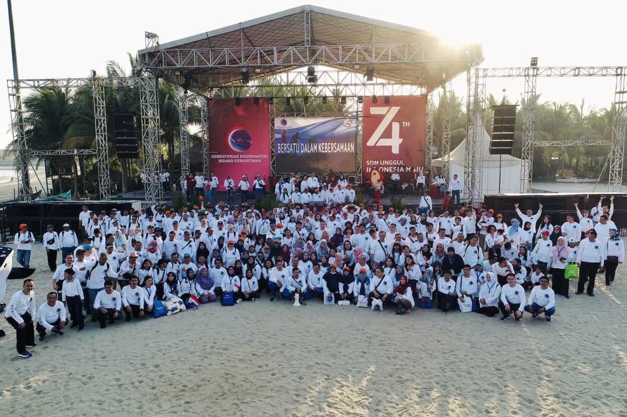 Family Gathering Kementerian Koordinator Bidang Kemaritiman di Ancol Beach City