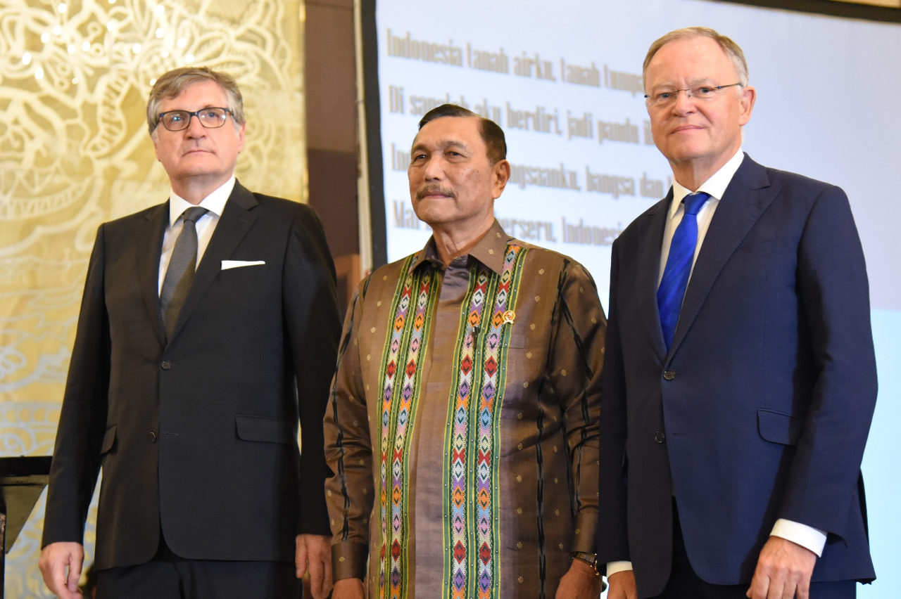 Menko Luhut : Ekonomi Kunci Hubungan Indonesia dan Jerman Sejak Lama