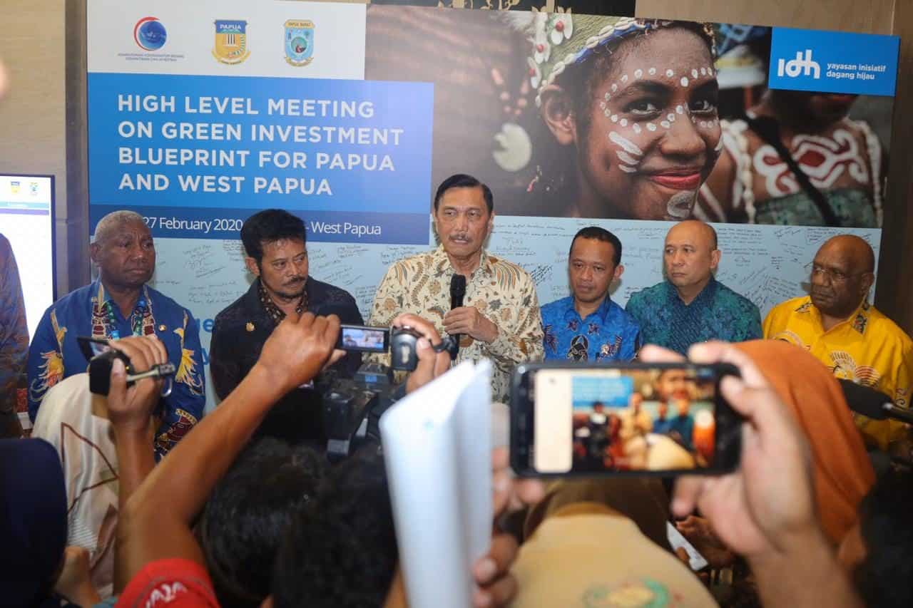 Menko Luhut : Investasi Hijau Untuk Kemakmuran Rakyat Papua Auto Draft
