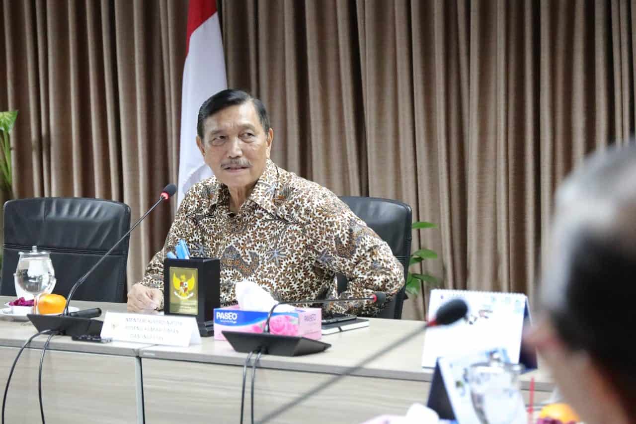 Menko Luhut Pimpin Rakor Persiapan Presentasi Pemri di Hadapan Komisi Batas Landas Kontinen PBB dan Persiapan Intergovermental Conference (IGC)