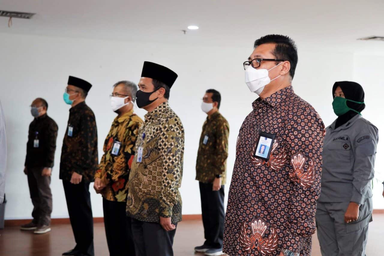 Pelantikan Pegawai Negeri Sipil dalam Jabatan Administrator dan Pengawas Kemenko Bidang Kemaritiman dan Investasi